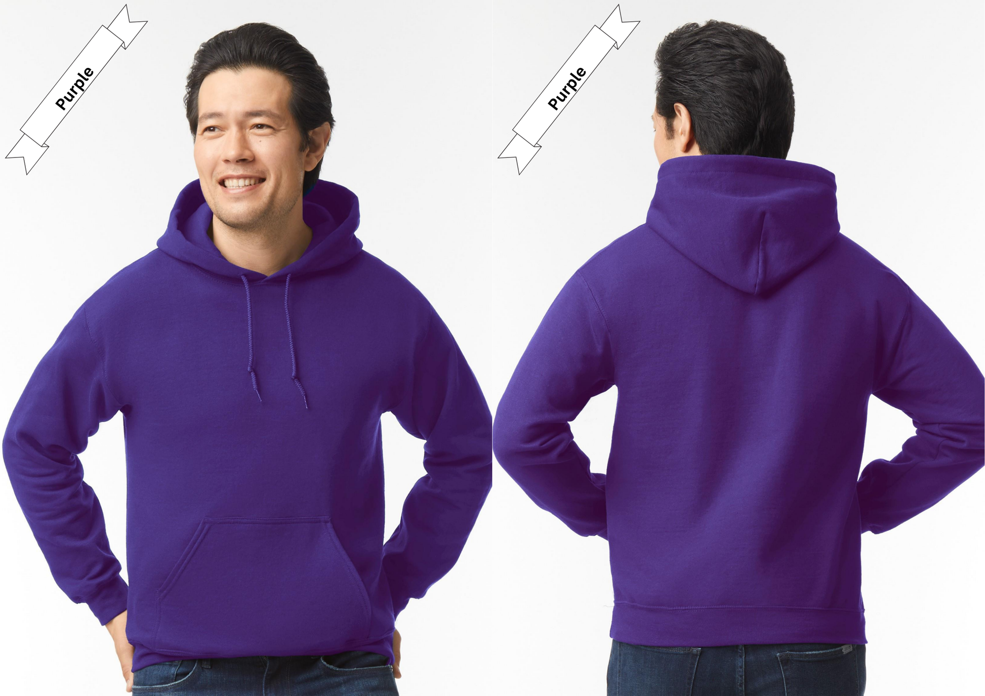 Purple Hoodie by Luxe-Custom-Designer