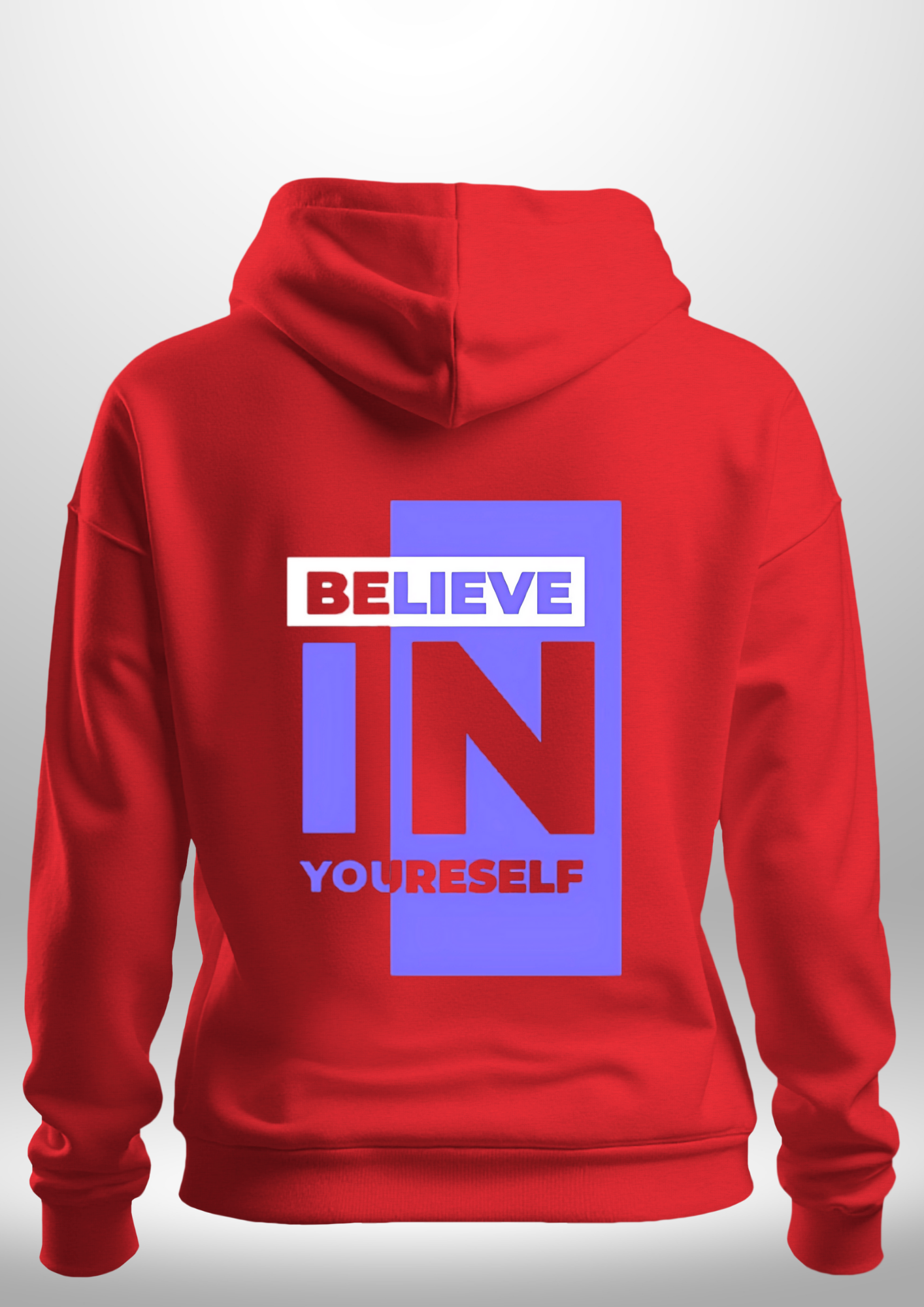 "Believe In Yourself" Luxe Hoodie by Luxe-Custom-Designer