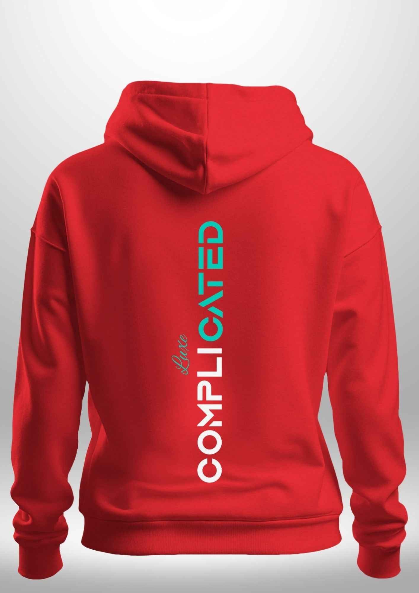 "Complicated" Luxe Hoodie by Luxe-Custom-Designer