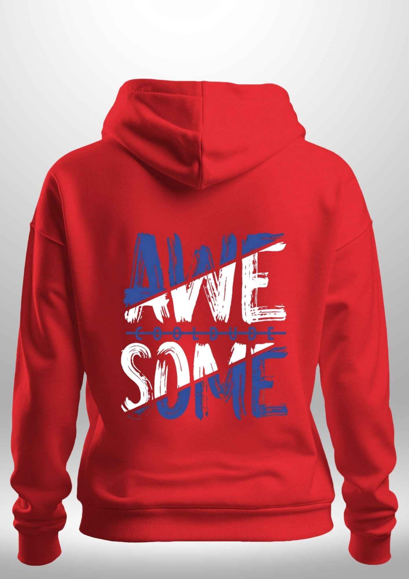 "awesome" Luxe Hoodie by Luxe-Custom-Designer