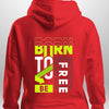 Born to be Free Hoodie by Luxe-Custom-Designer