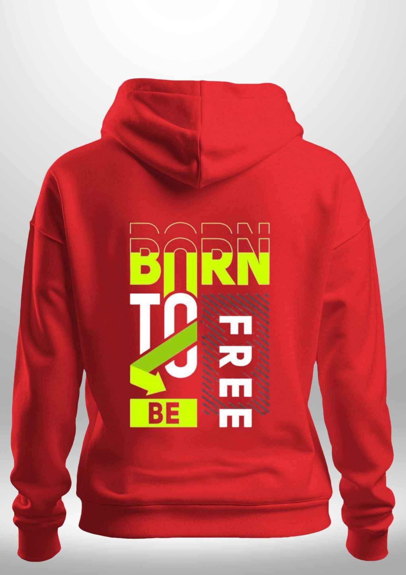 Born to be Free Hoodie by Luxe-Custom-Designer