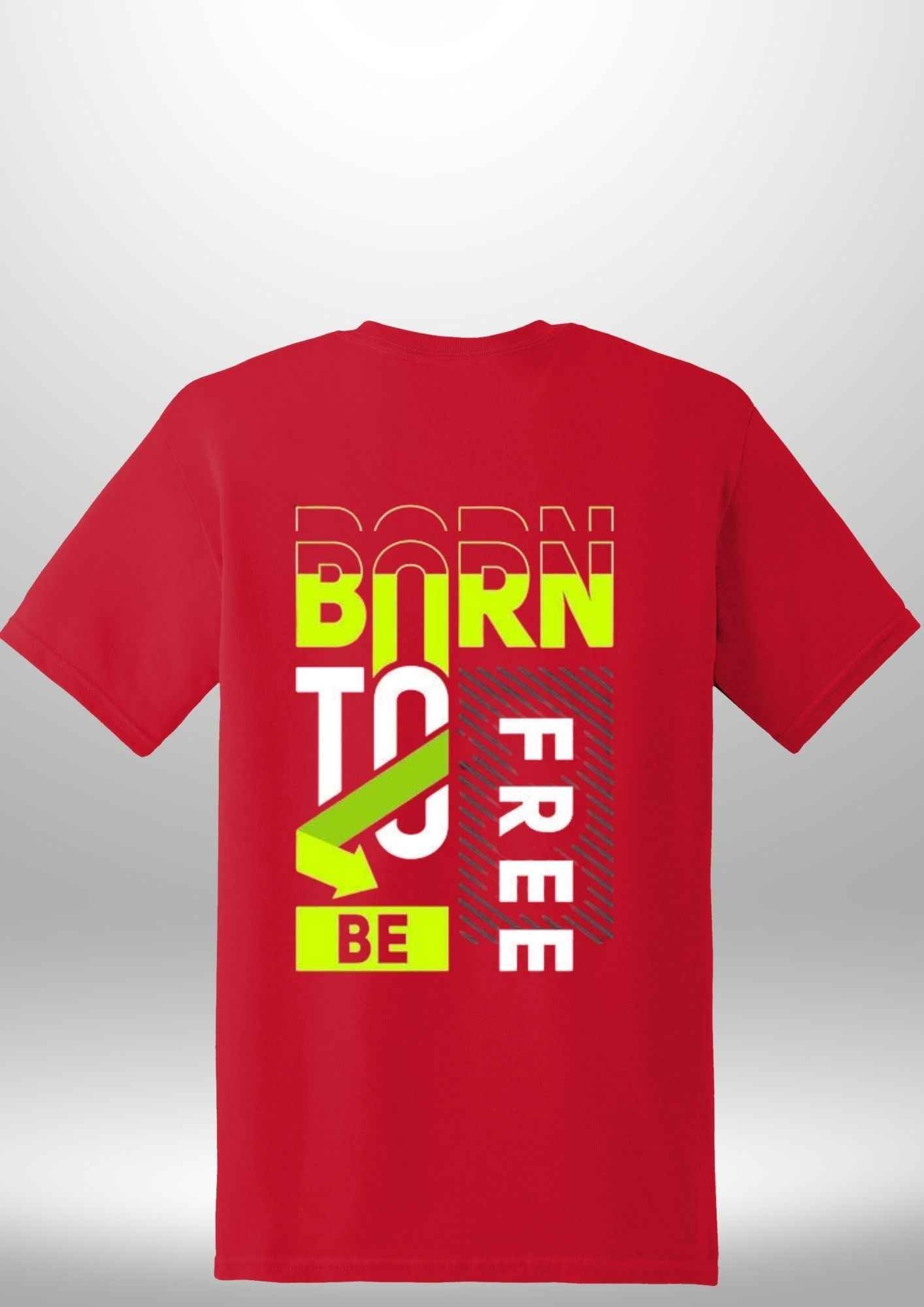 Born To Be Free T-Shirt by Luxe-Custom-Designer