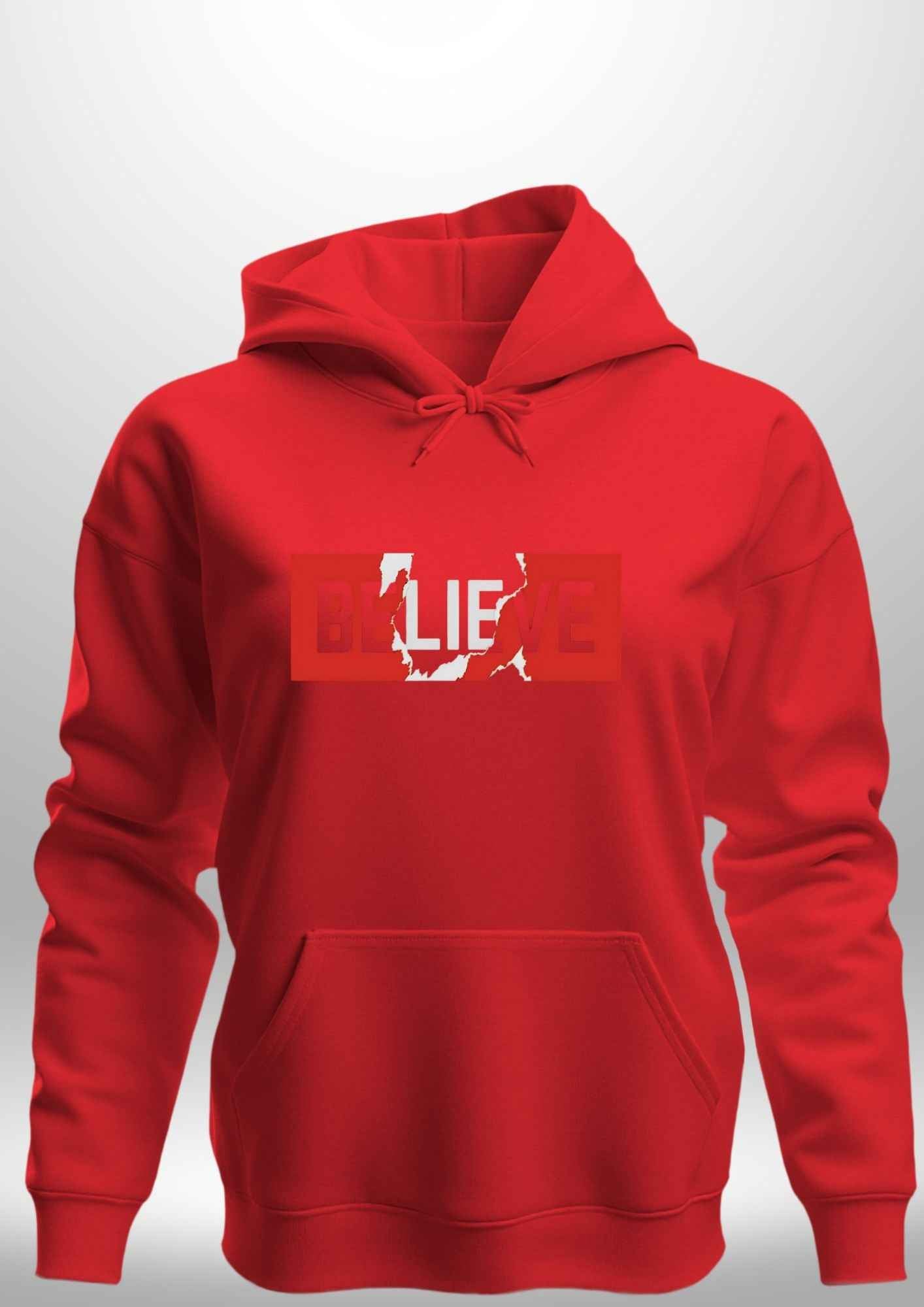 Luxe "Believe" Hoodie by Luxe-Custom-Designer