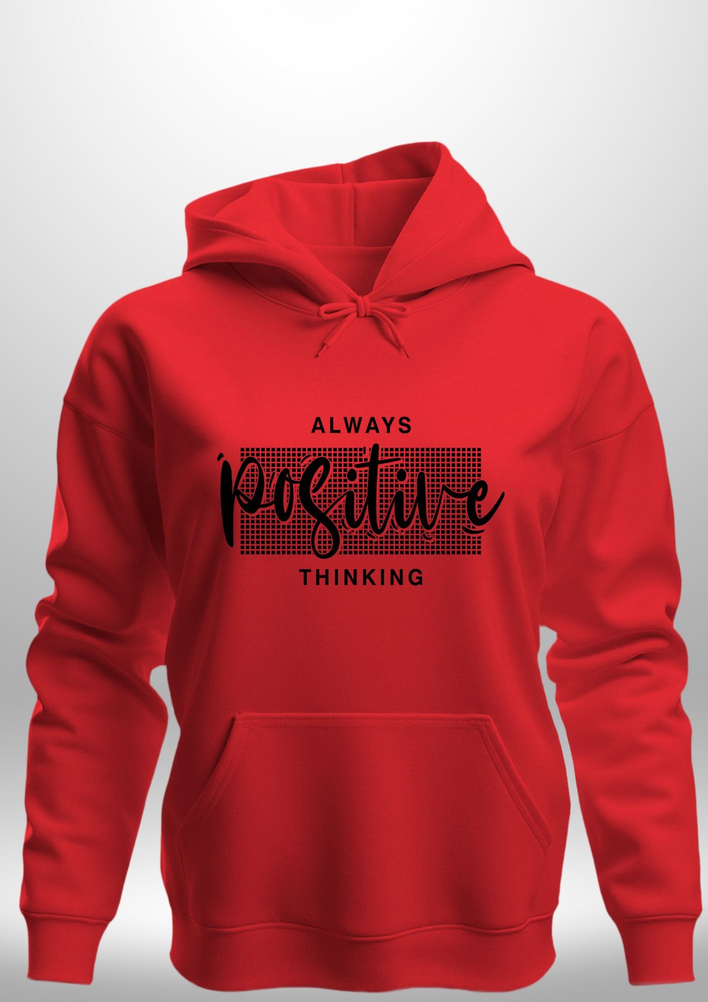 Positive Hoodie by Luxe Custom Designer