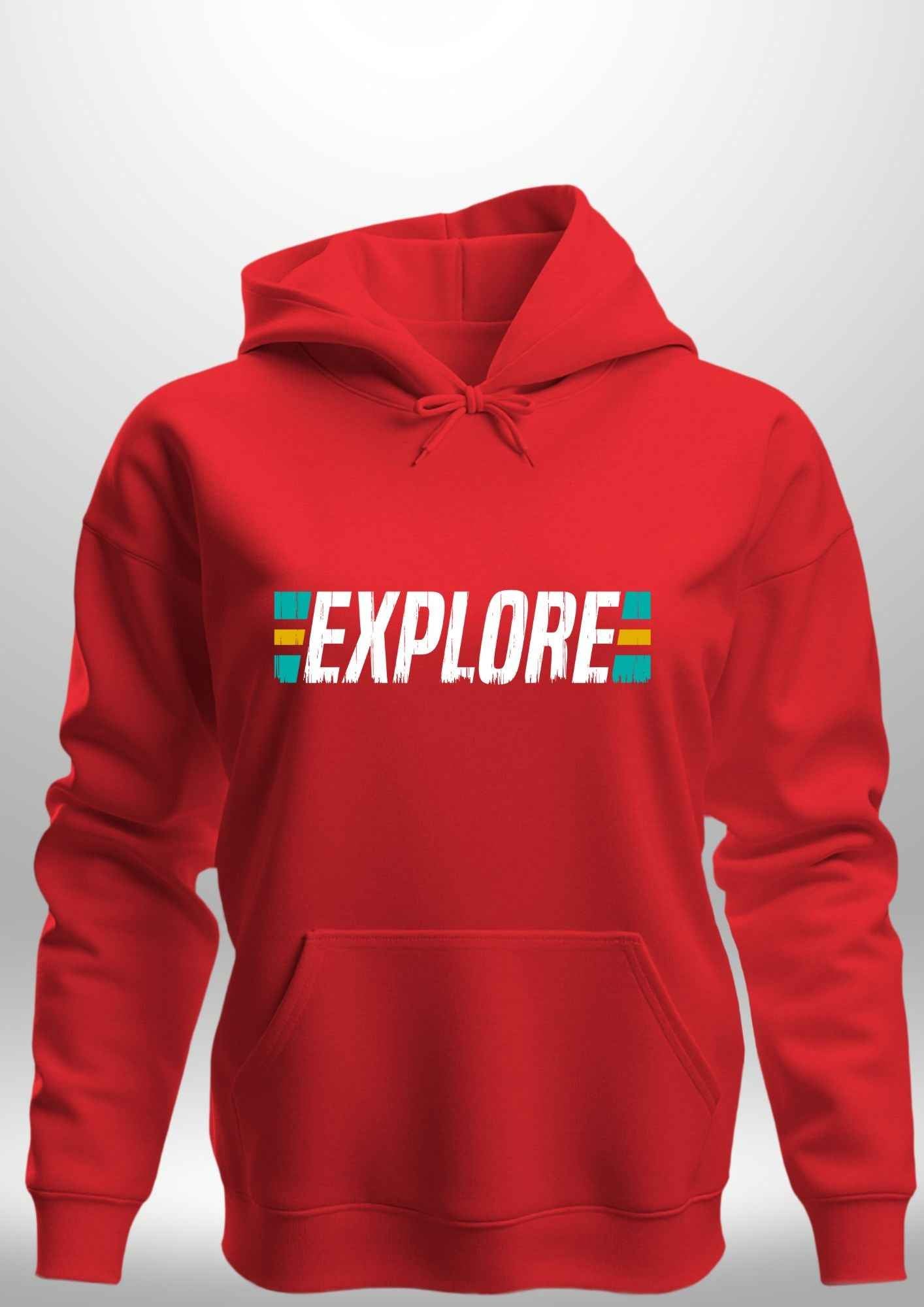 "Explore" Luxe Hoodie by Luxe-Custom-Designer