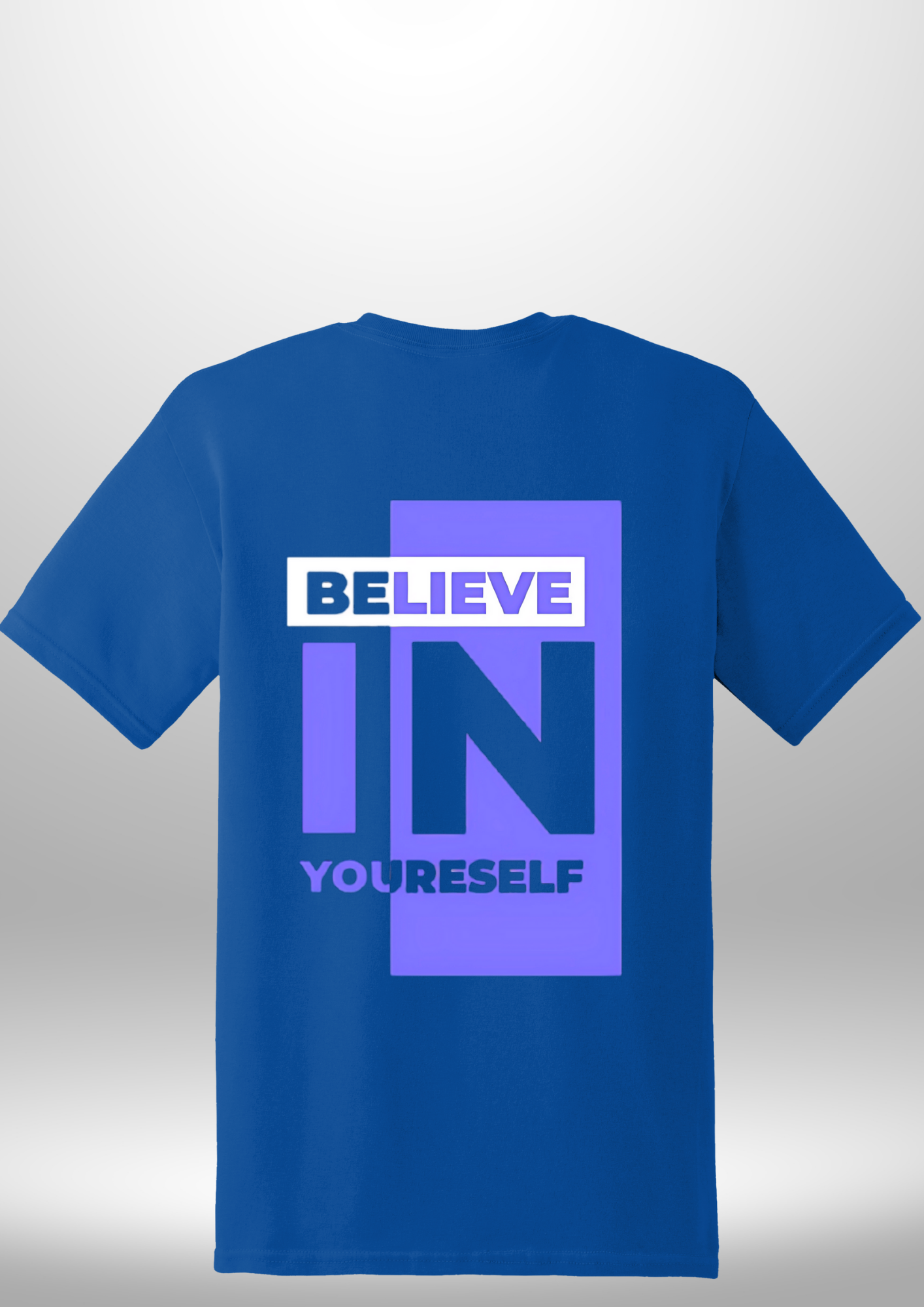 "Believe In Yourself" Luxe T-Shirt by Luxe-Custom-Designer