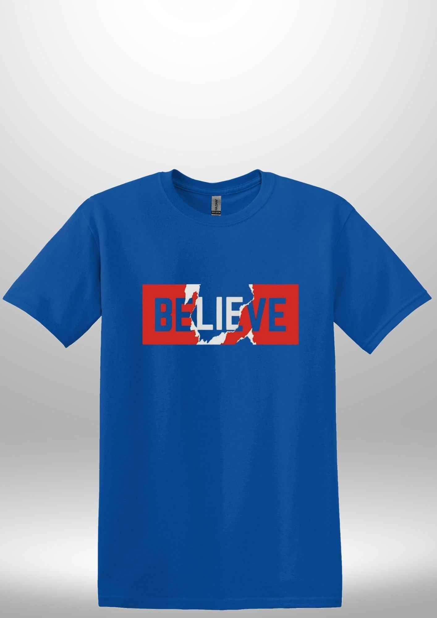 "Believe" Luxe T-shirt by Luxe-Custom-Designer
