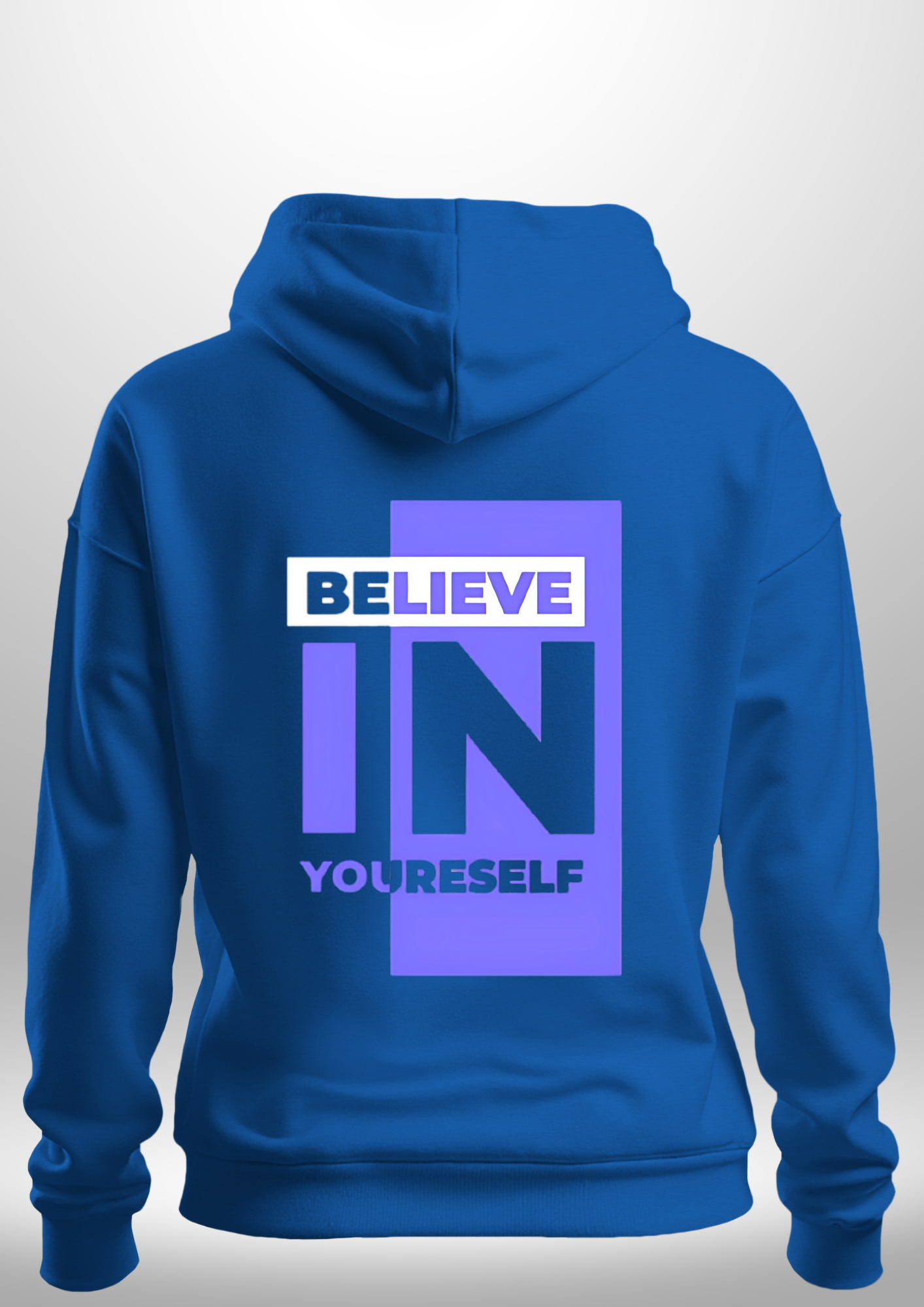 "Believe In Yourself" Luxe Hoodie by Luxe-Custom-Designer