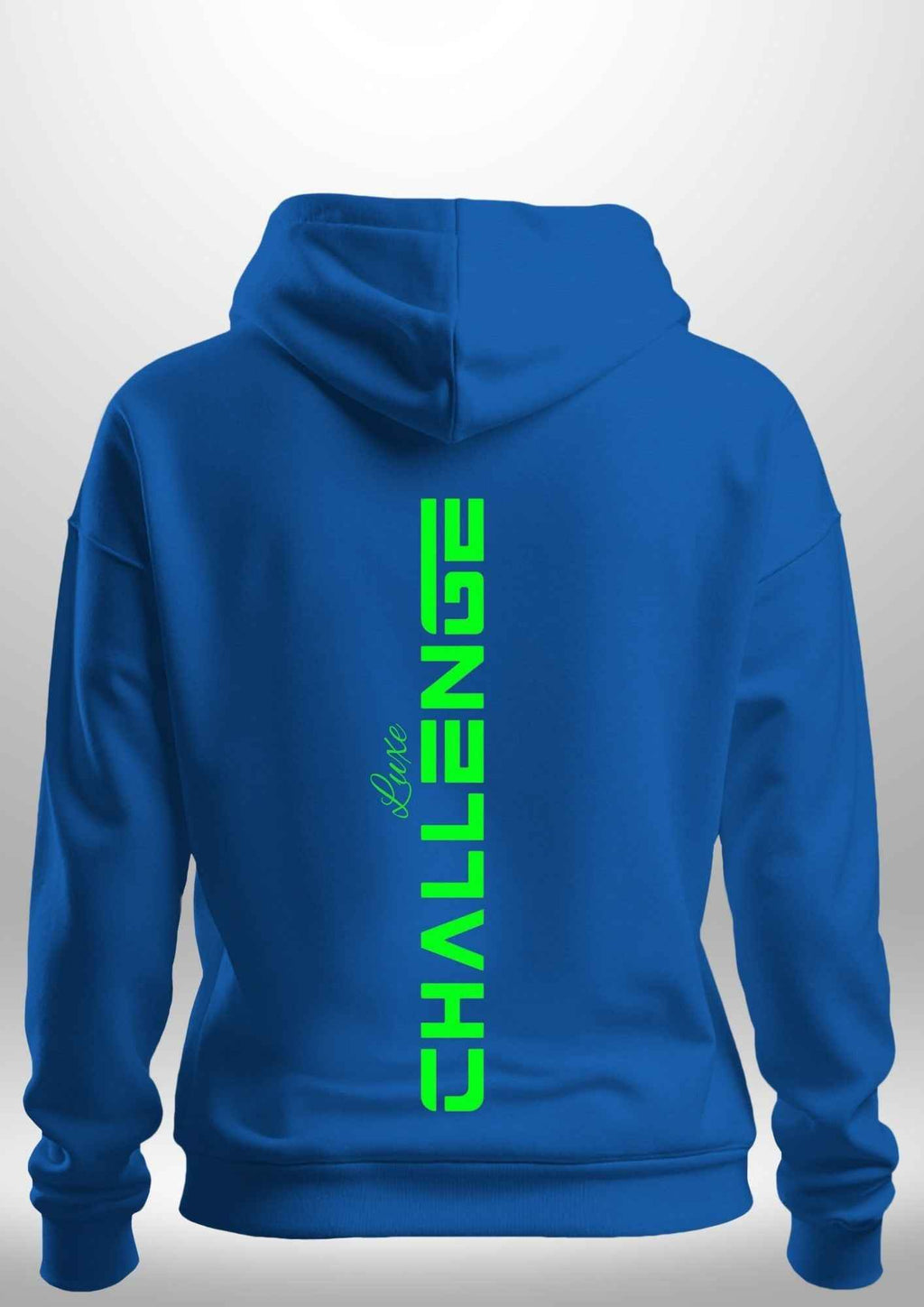 "Challenge" Luxe Hoodie by Luxe Custom Designer