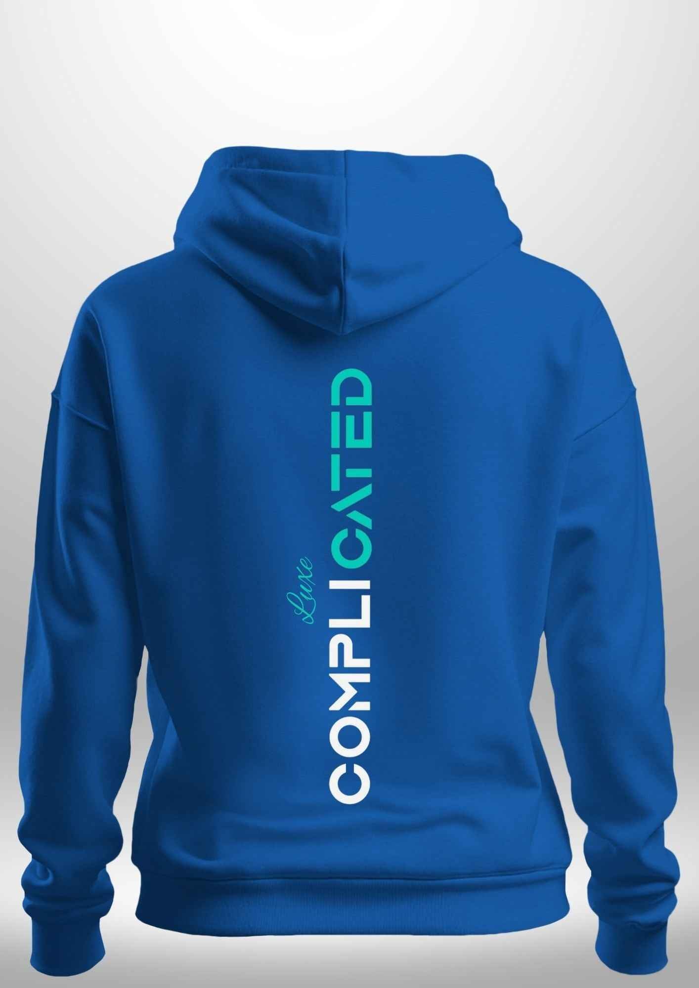"Complicated" Luxe Hoodie by Luxe-Custom-Designer