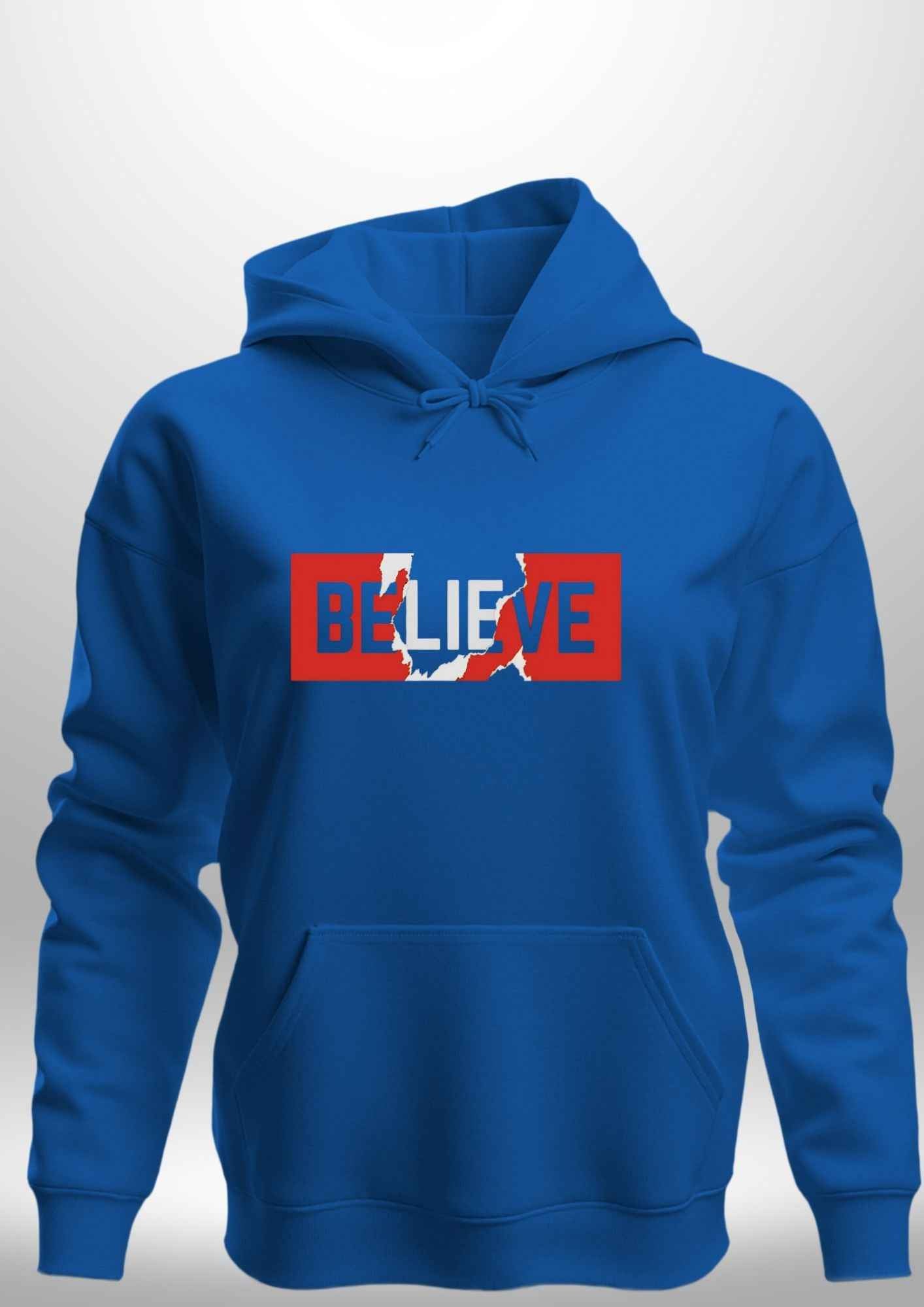 Luxe "Believe" Hoodie by Luxe-Custom-Designer