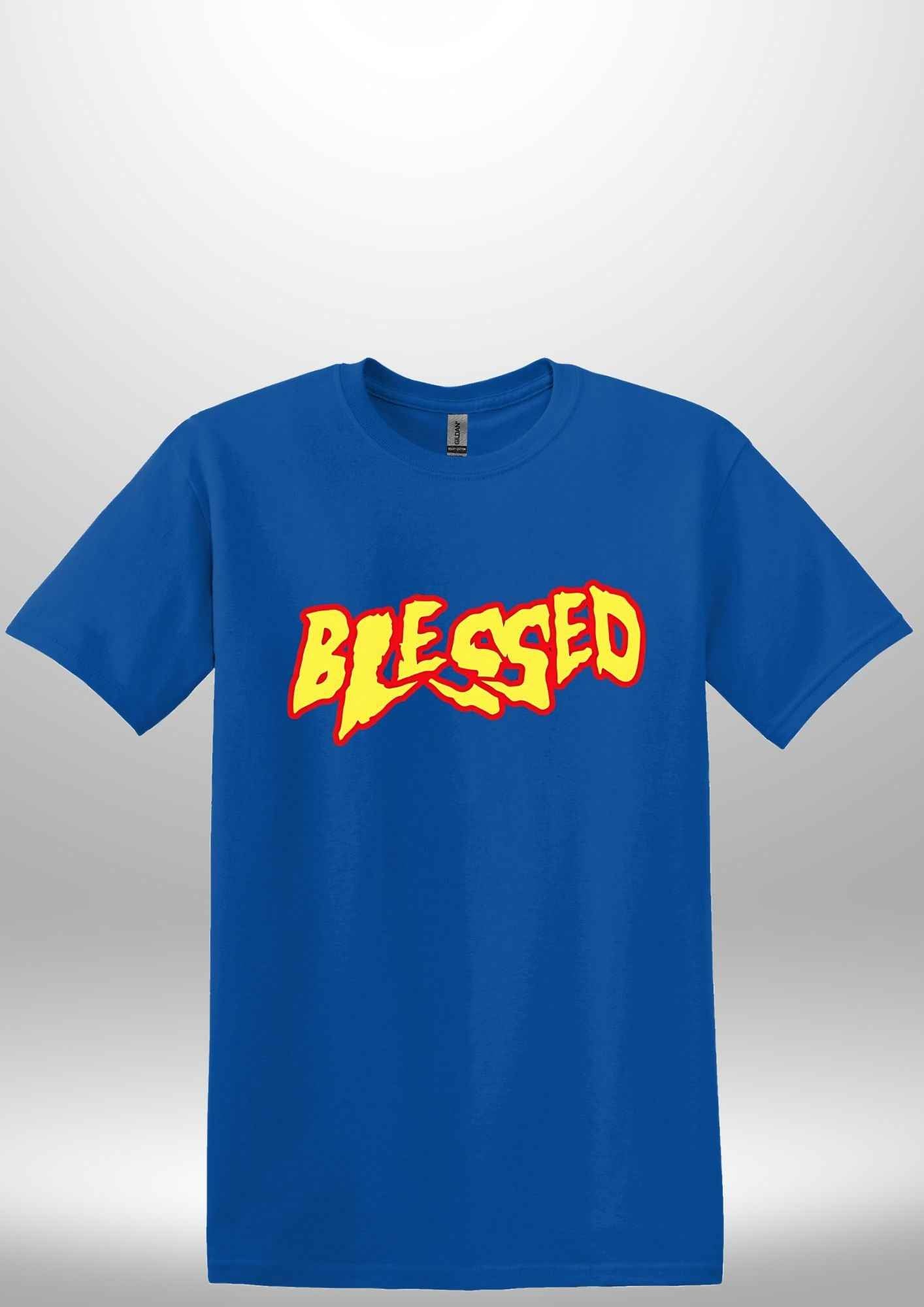 "Blessed" Luxe T-Shirt by Luxe-Custom-Designer