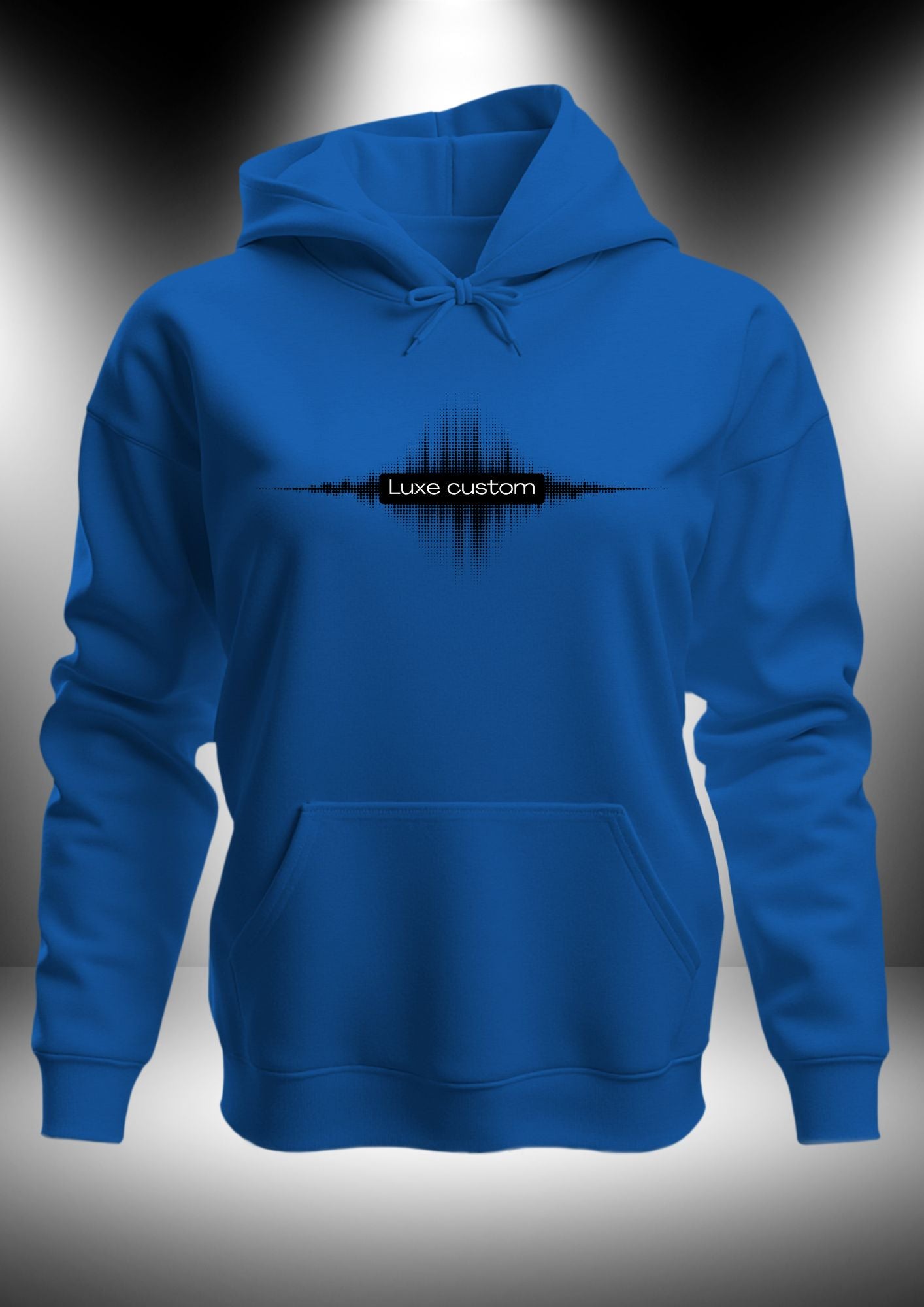 LC Wave Hoodie by Luxe-Custom-Designer