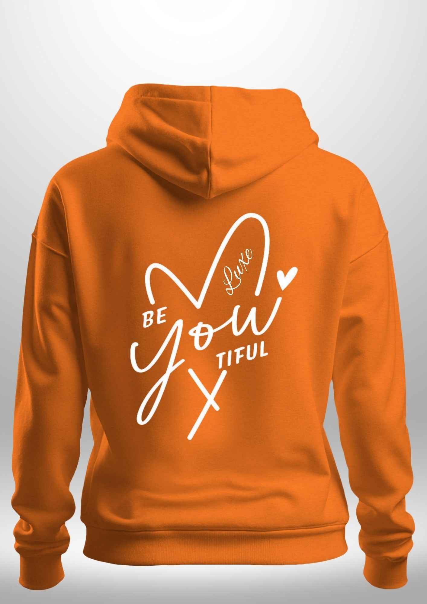 "BeYOUtiful" Luxe Hoodie by Luxe-Custom-Designer