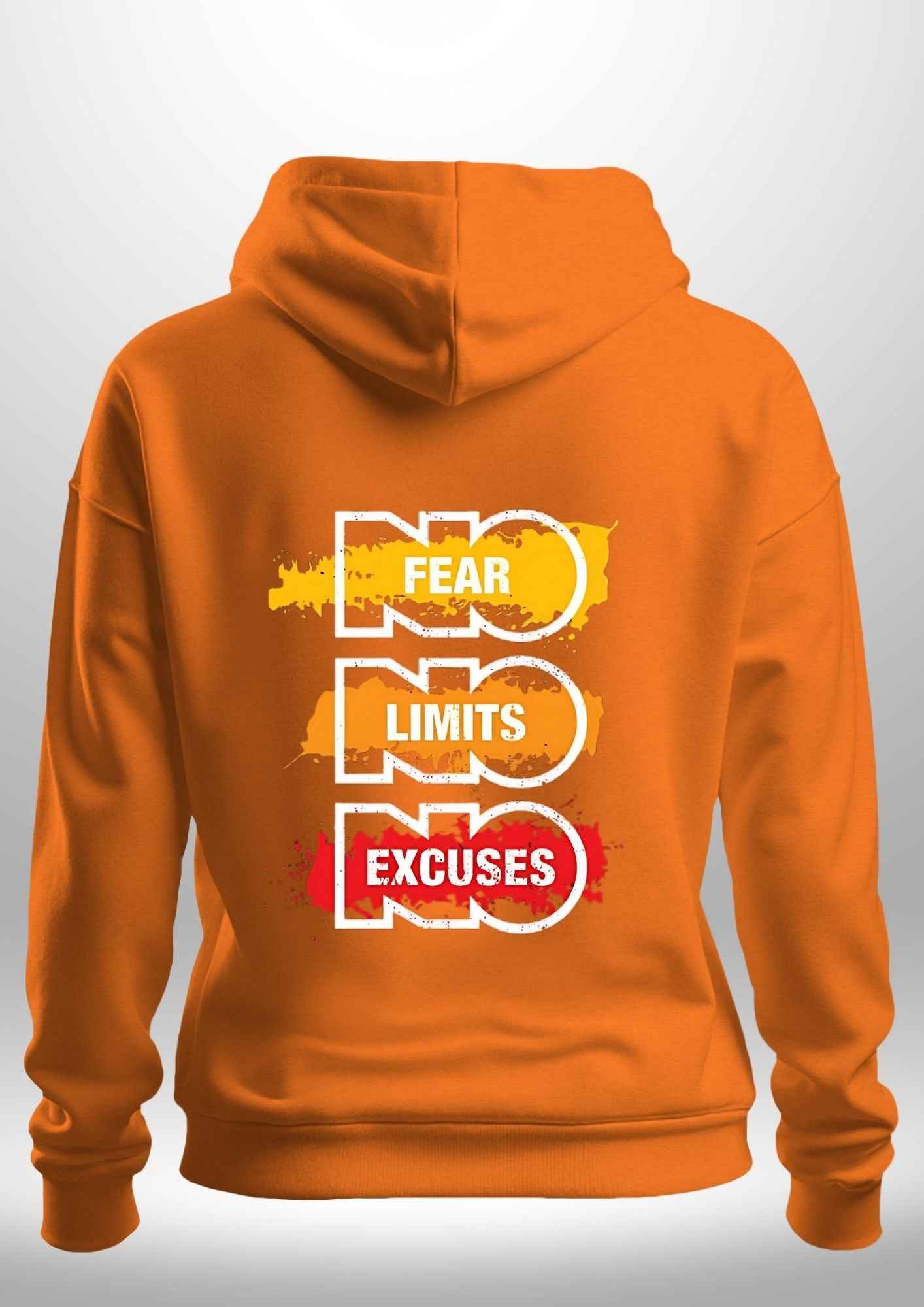 "NO FEAR" Luxe Hoodie by Luxe-Custom-Designer