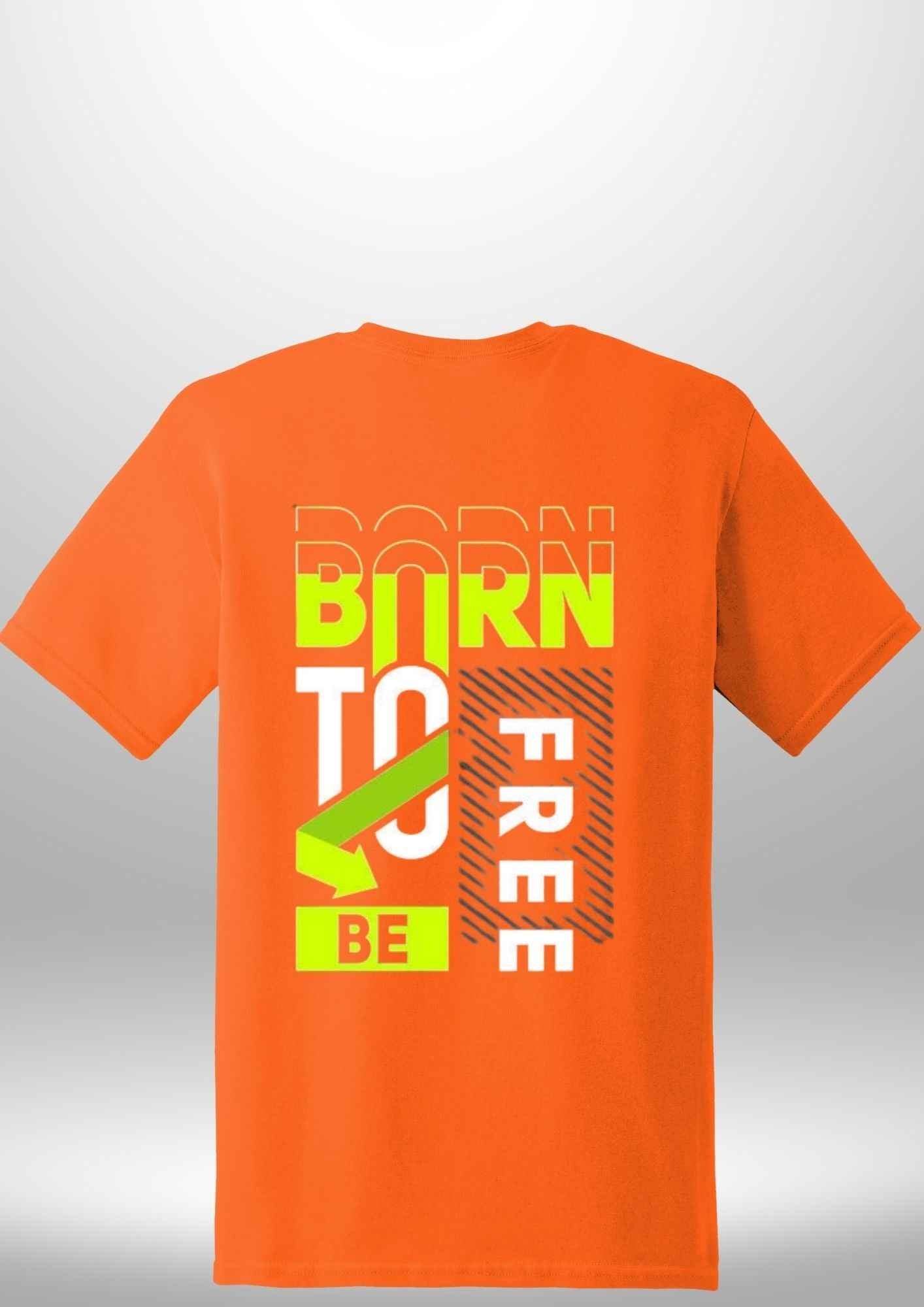 Born To Be Free T-Shirt by Luxe-Custom-Designer