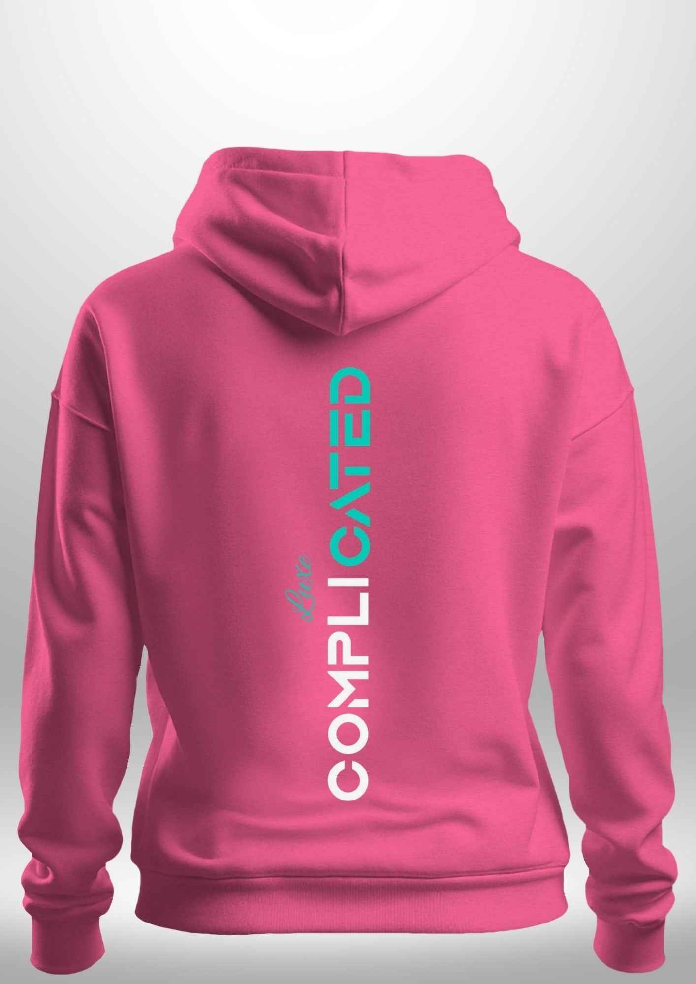 "Complicated" Luxe Hoodie by Luxe-Custom-Designer