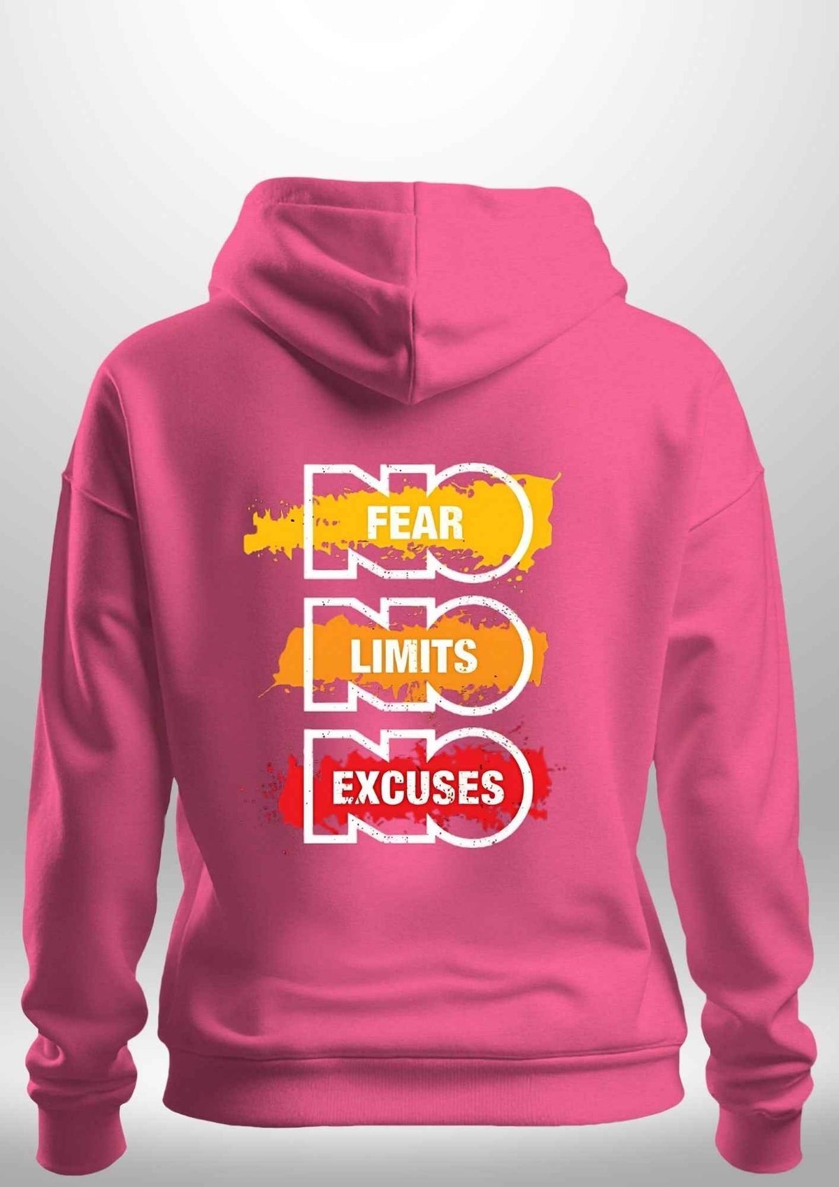 "NO FEAR" Luxe Hoodie by Luxe-Custom-Designer