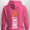 You Are Great Hoodie by Luxe Custom Designer
