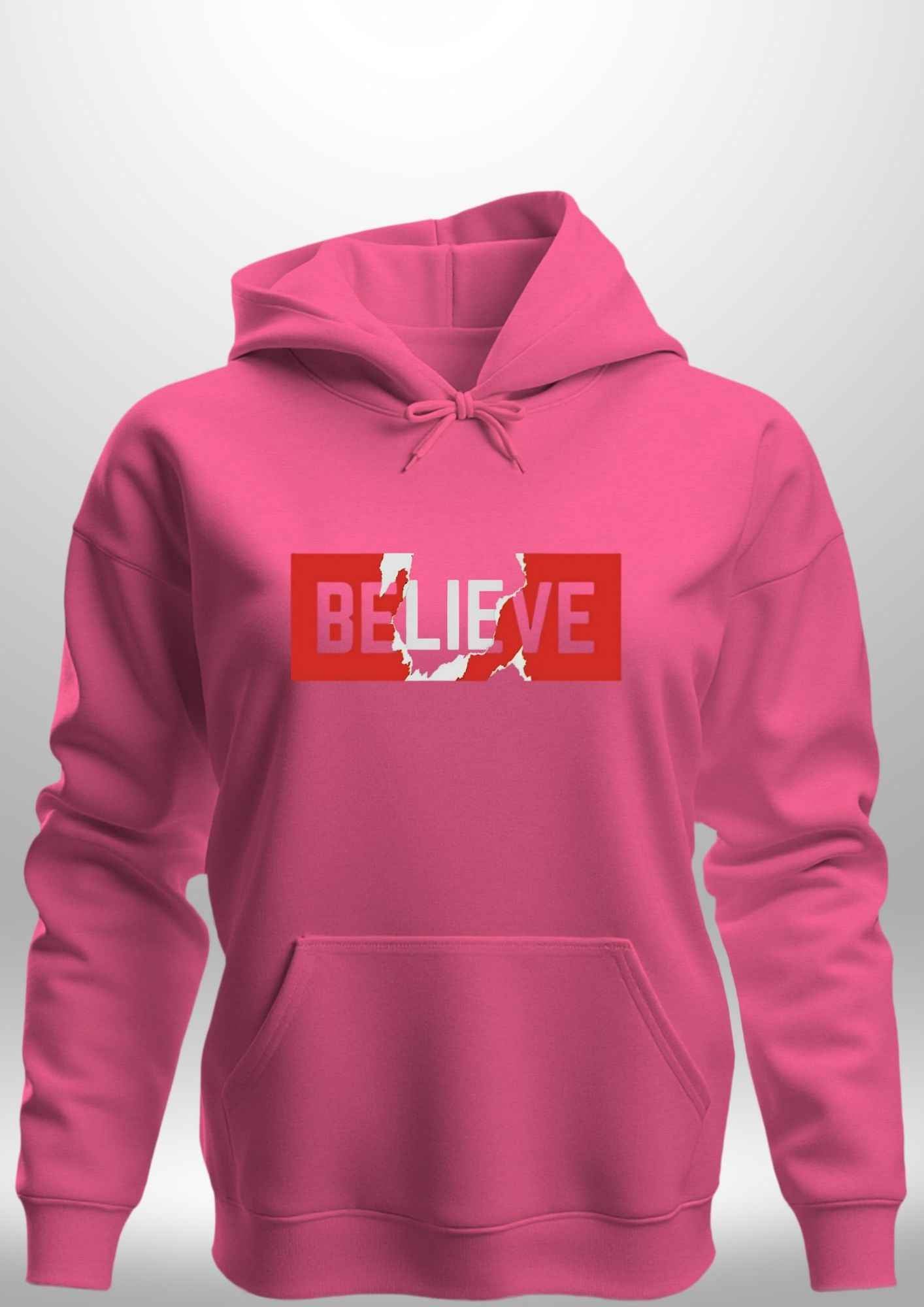 Luxe "Believe" Hoodie by Luxe-Custom-Designer
