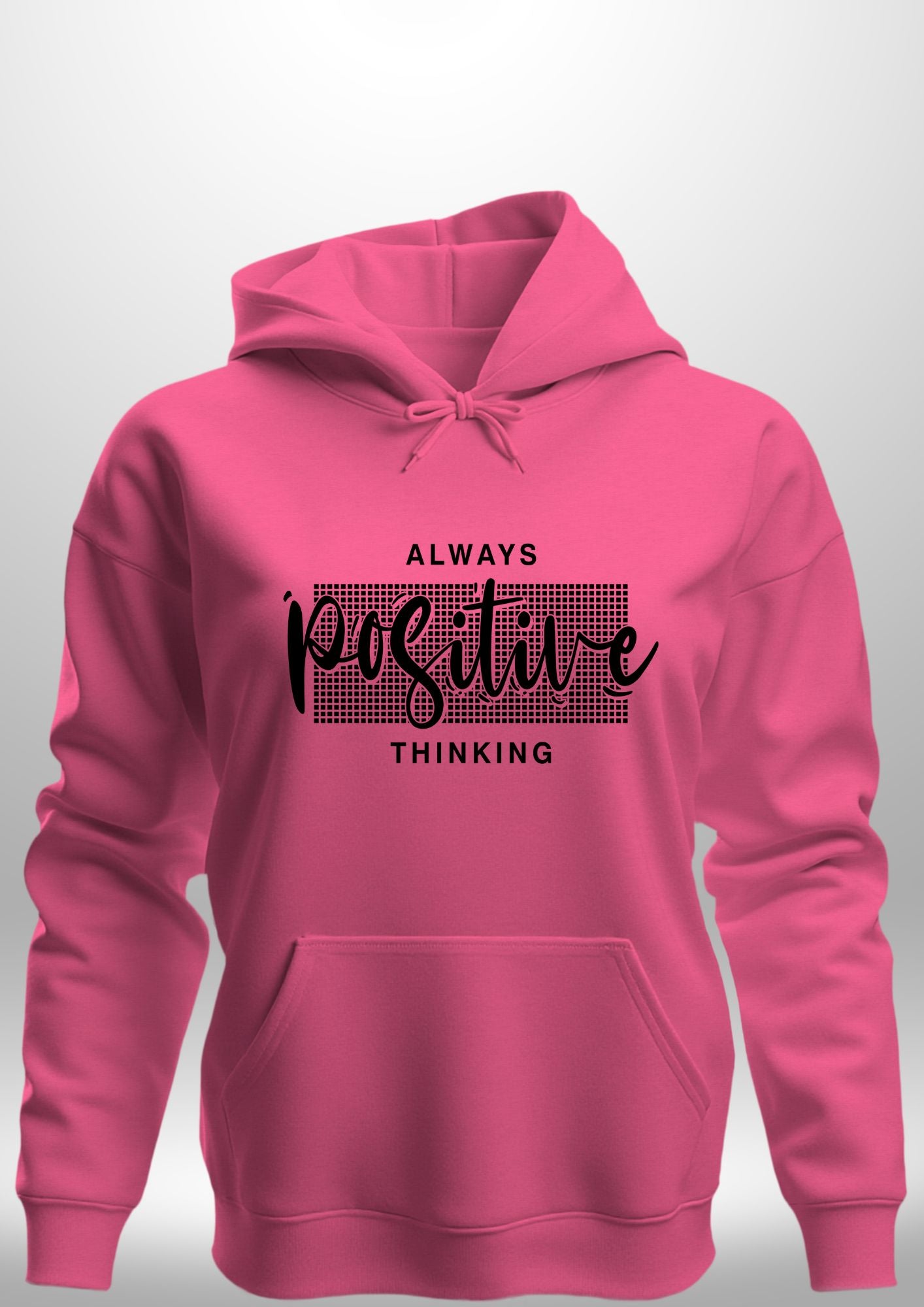 Positive Hoodie by Luxe Custom Designer