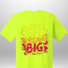 "Work Hard Dream Big" T-Shirt by Luxe-Custom-Designer