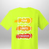 "NO FEAR" Luxe T-Shirt by Luxe-Custom-Designer