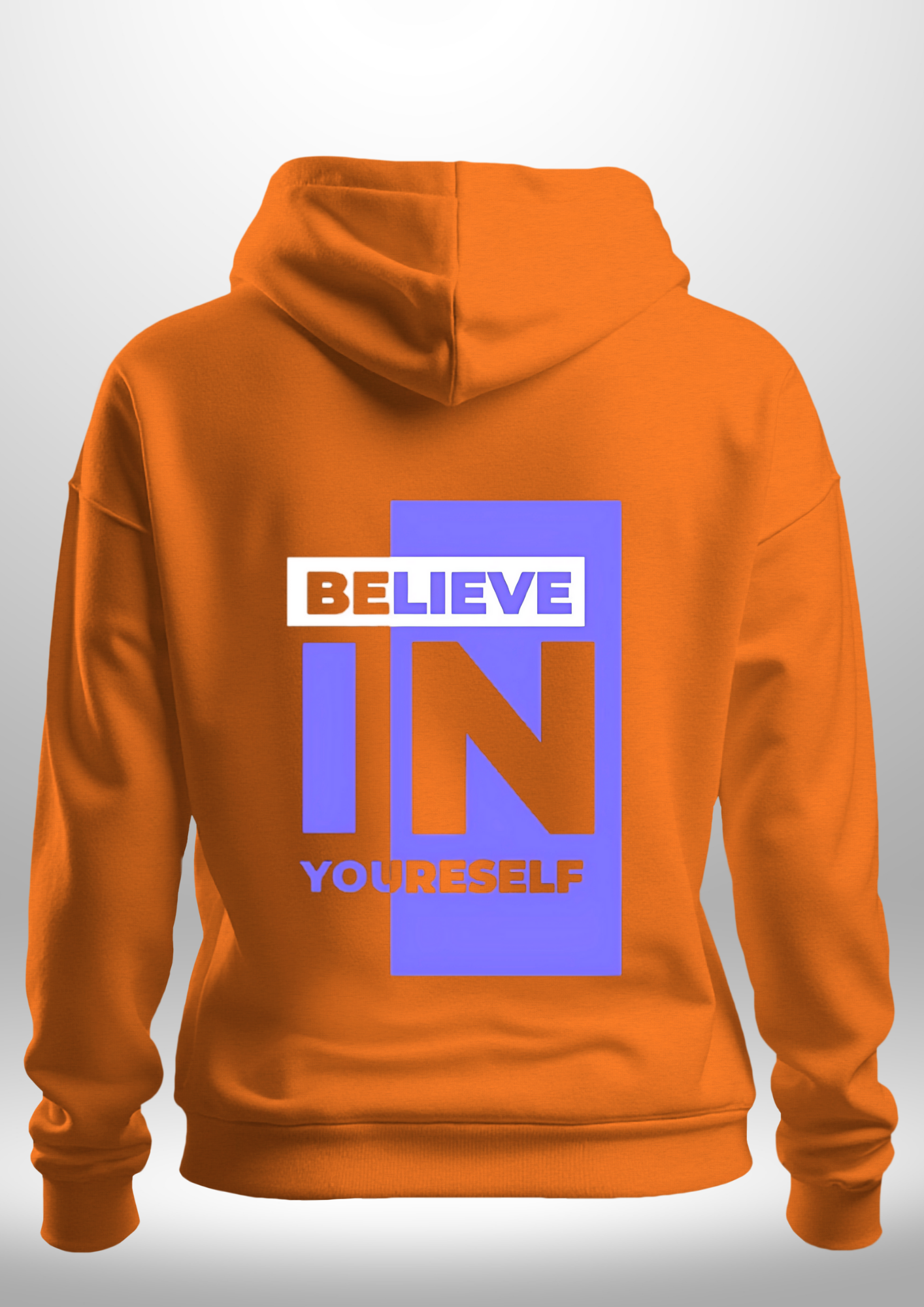 "Believe In Yourself" Luxe Hoodie by Luxe-Custom-Designer