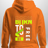Born to be Free Hoodie by Luxe-Custom-Designer