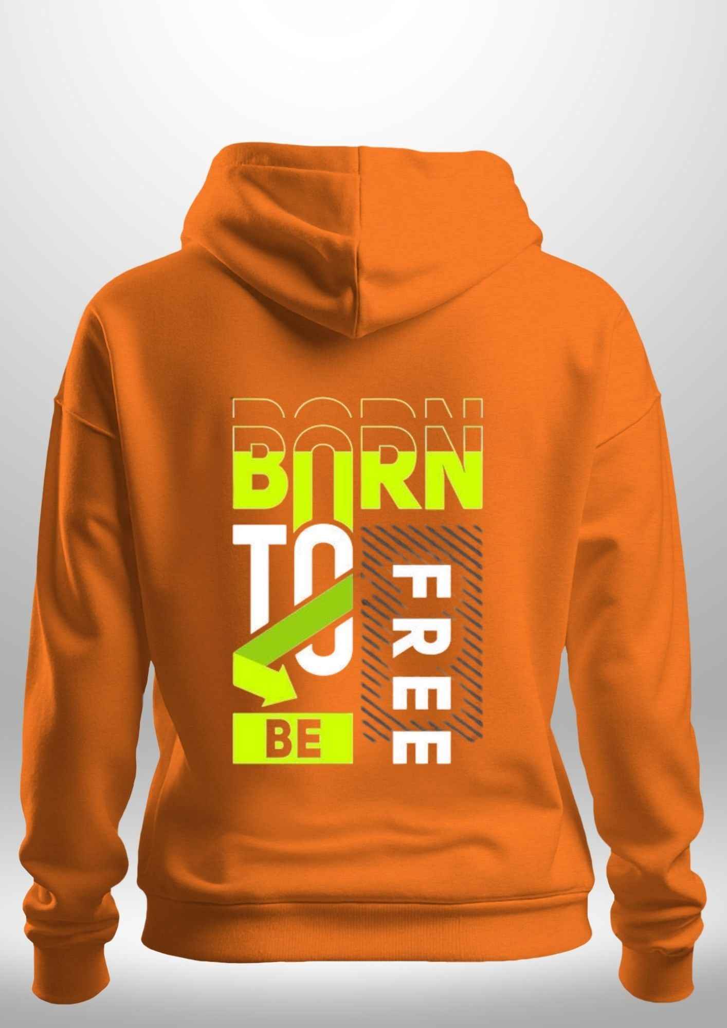 Born to be Free Hoodie by Luxe-Custom-Designer