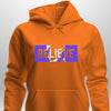 Blue "Believe" Luxe Hoodie by Luxe-Custom-Designer