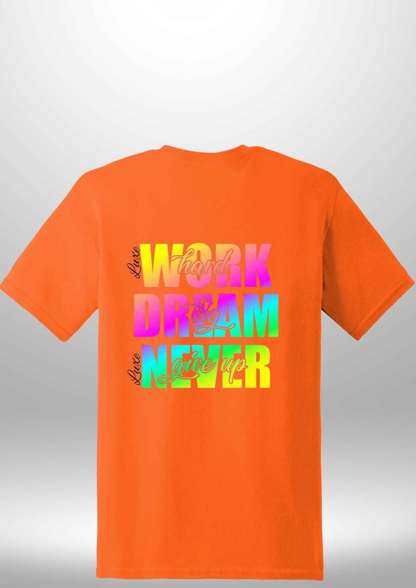 Work Hard Luxe T-Shirt by Luxe-Custom-Designer