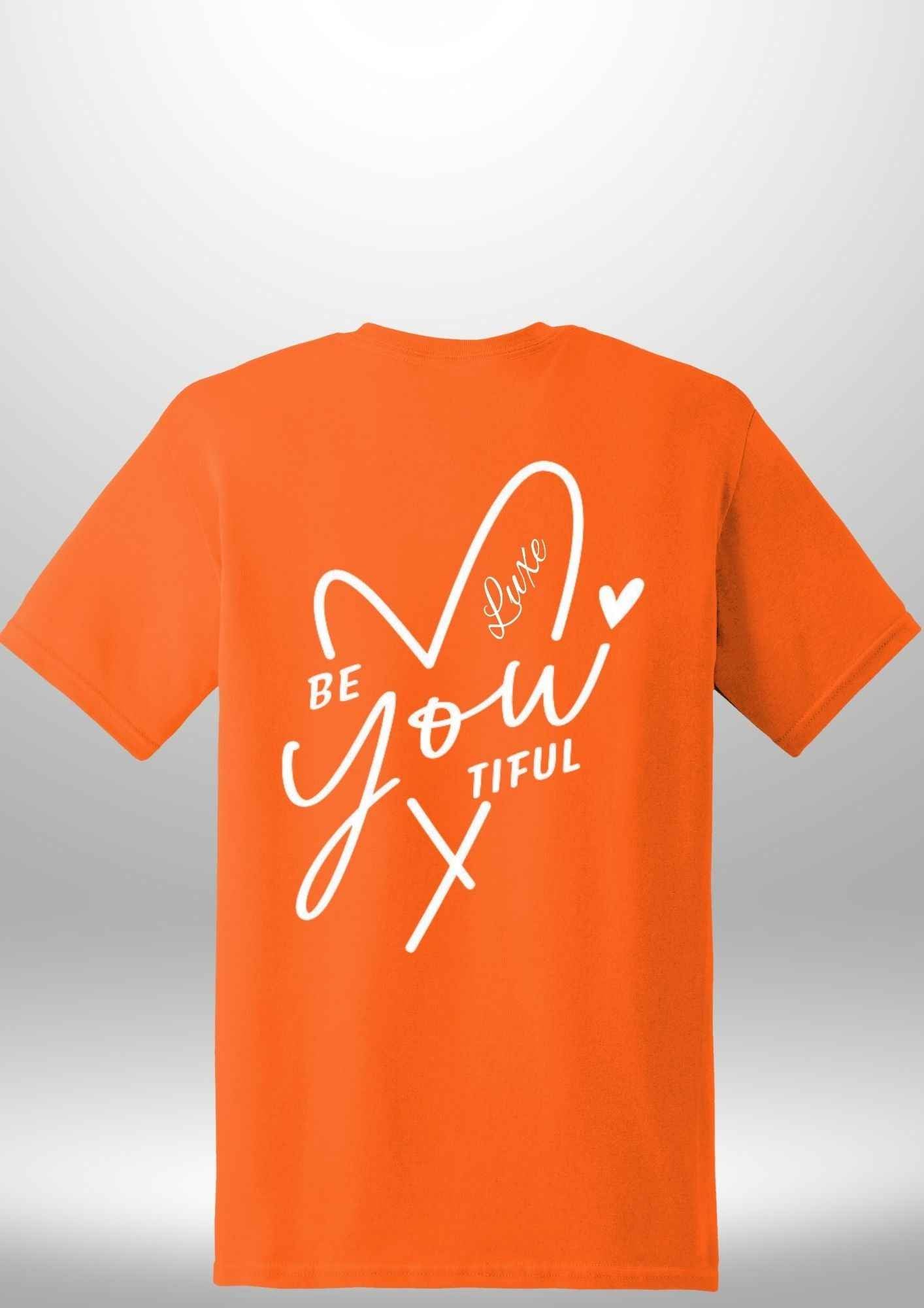"BeYOUtiful" Luxe T-Shirt by Luxe-Custom-Designer