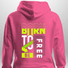 Born to be Free Hoodie by Luxe-Custom-Designer