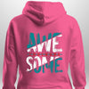 "awesome" Luxe Hoodie by Luxe-Custom-Designer