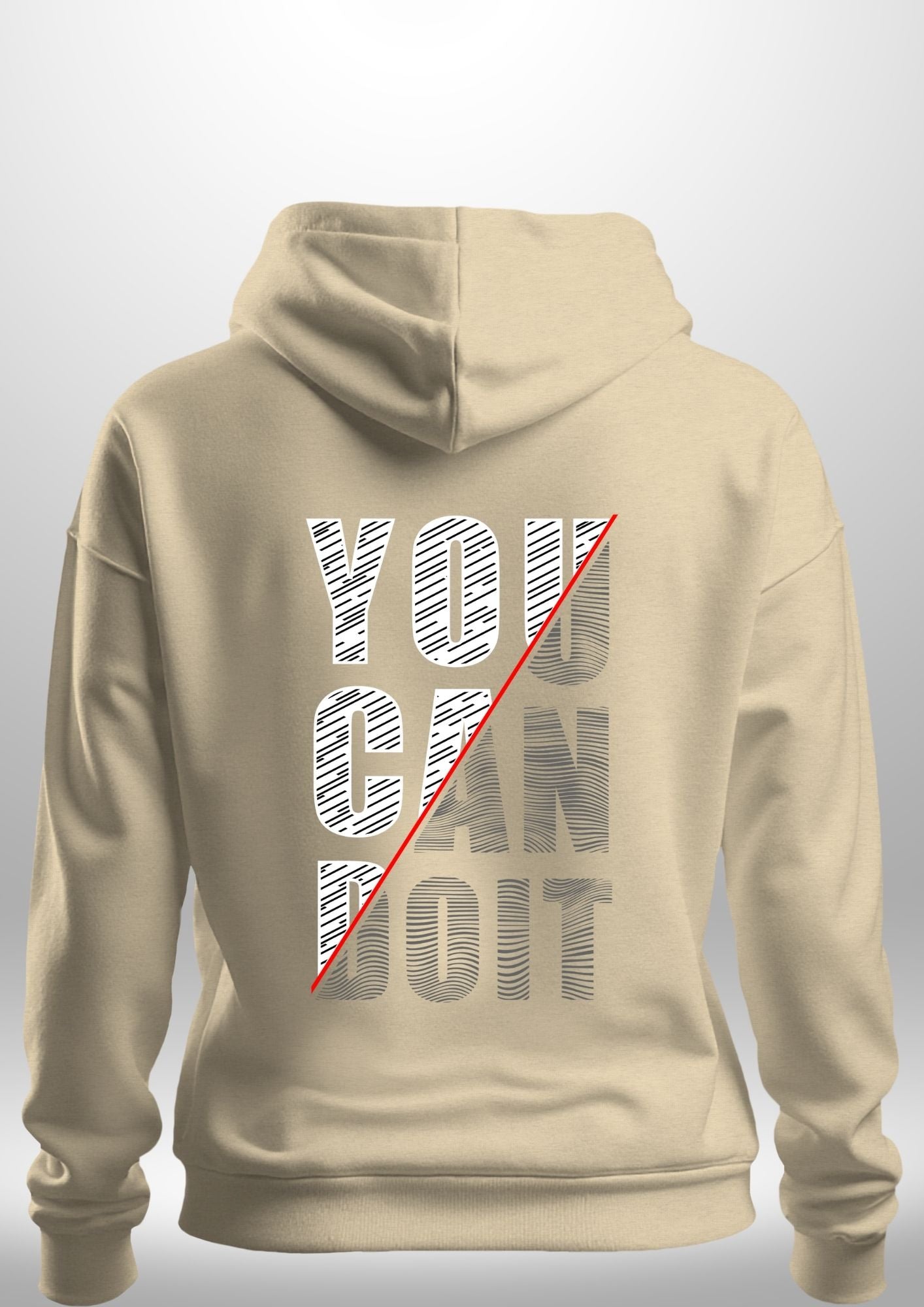 You Can Do It Hoodie by Luxe Custom Designer