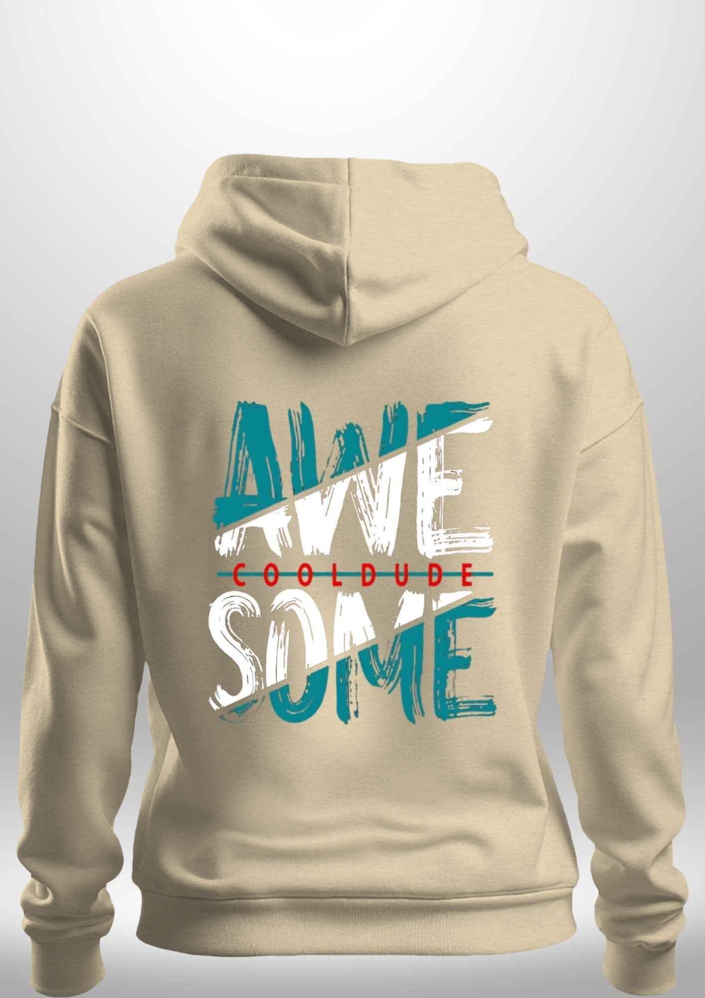 "awesome" Luxe Hoodie by Luxe-Custom-Designer