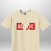 "Believe" Luxe T-shirt by Luxe-Custom-Designer