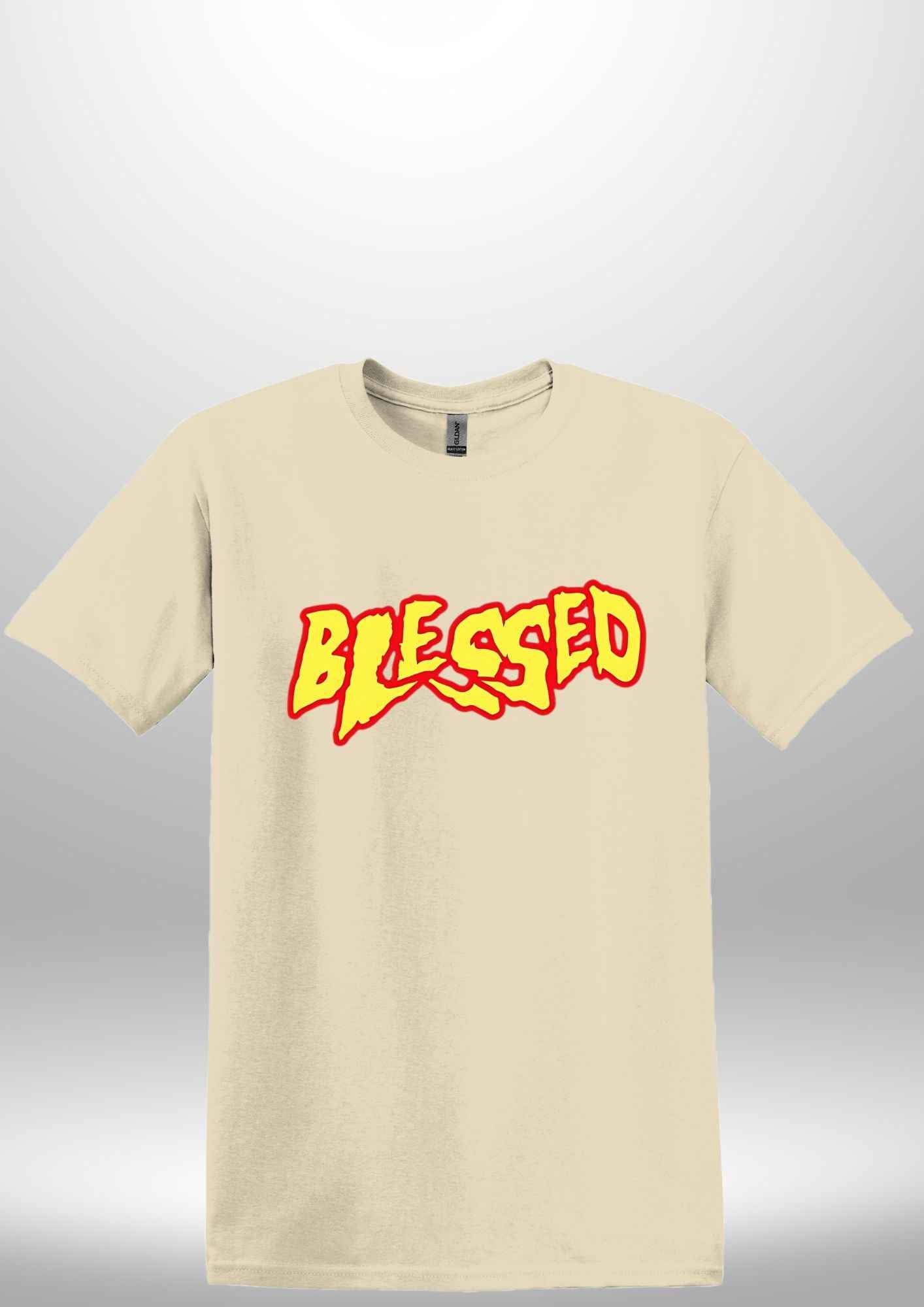 "Blessed" Luxe T-Shirt by Luxe-Custom-Designer