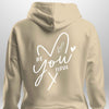 "BeYOUtiful" Luxe Hoodie by Luxe-Custom-Designer