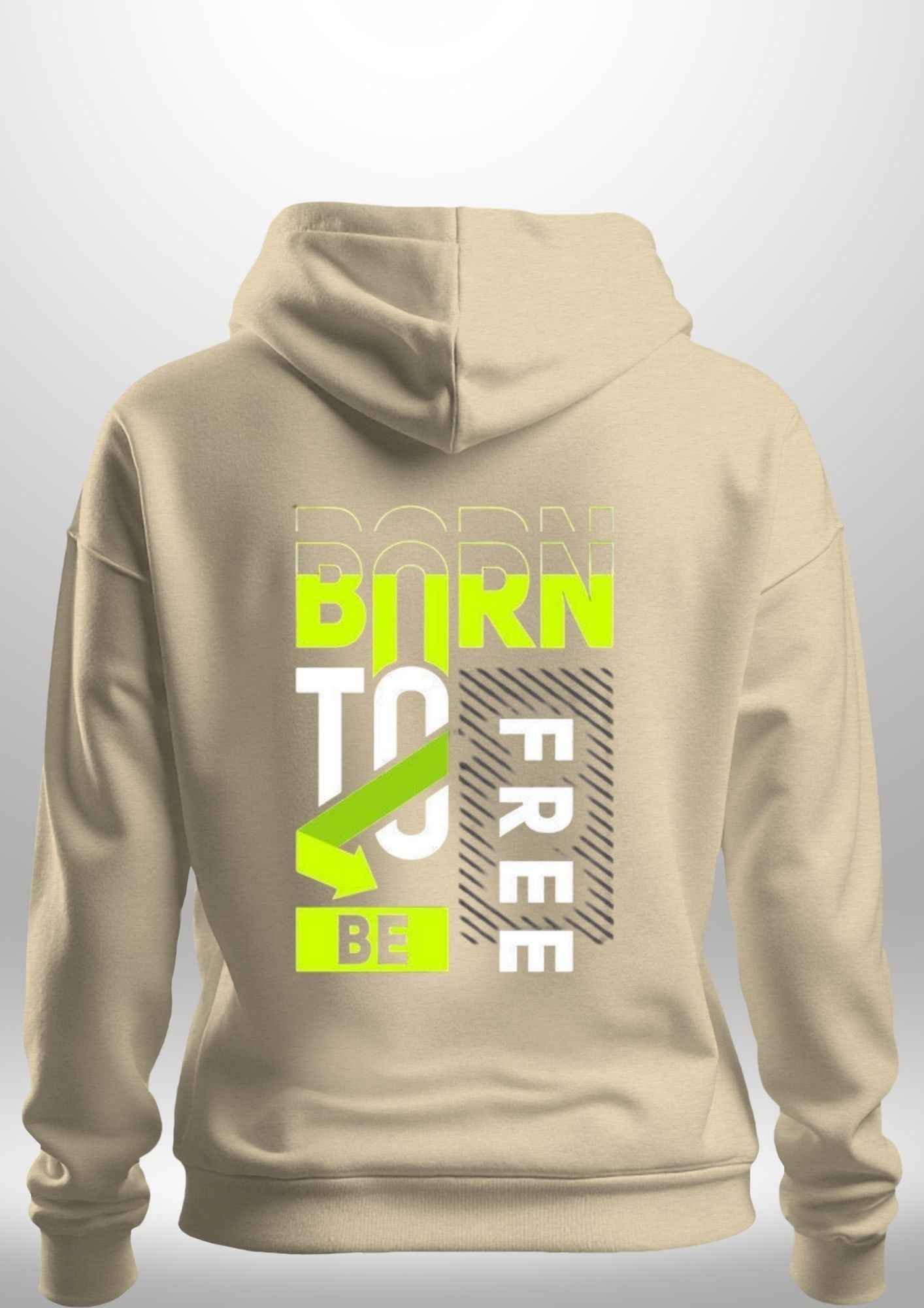 Born to be Free Hoodie by Luxe-Custom-Designer