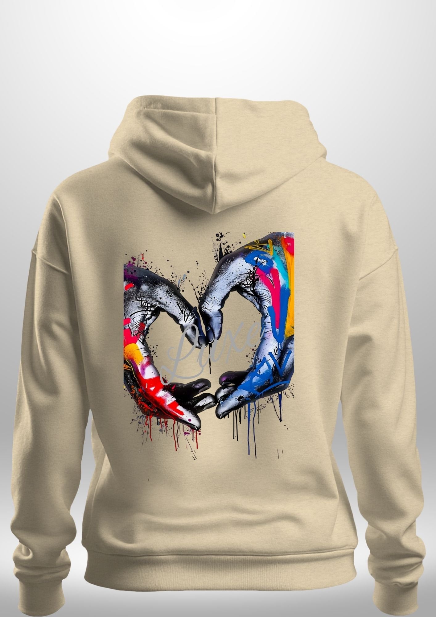 Luxe Custom 2 HANDS Hoodie by Luxe-Custom-Designer