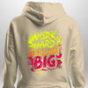 "Work Hard Dream Big" Hoodie by Luxe-Custom-Designer