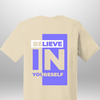 "Believe In Yourself" Luxe T-Shirt by Luxe-Custom-Designer