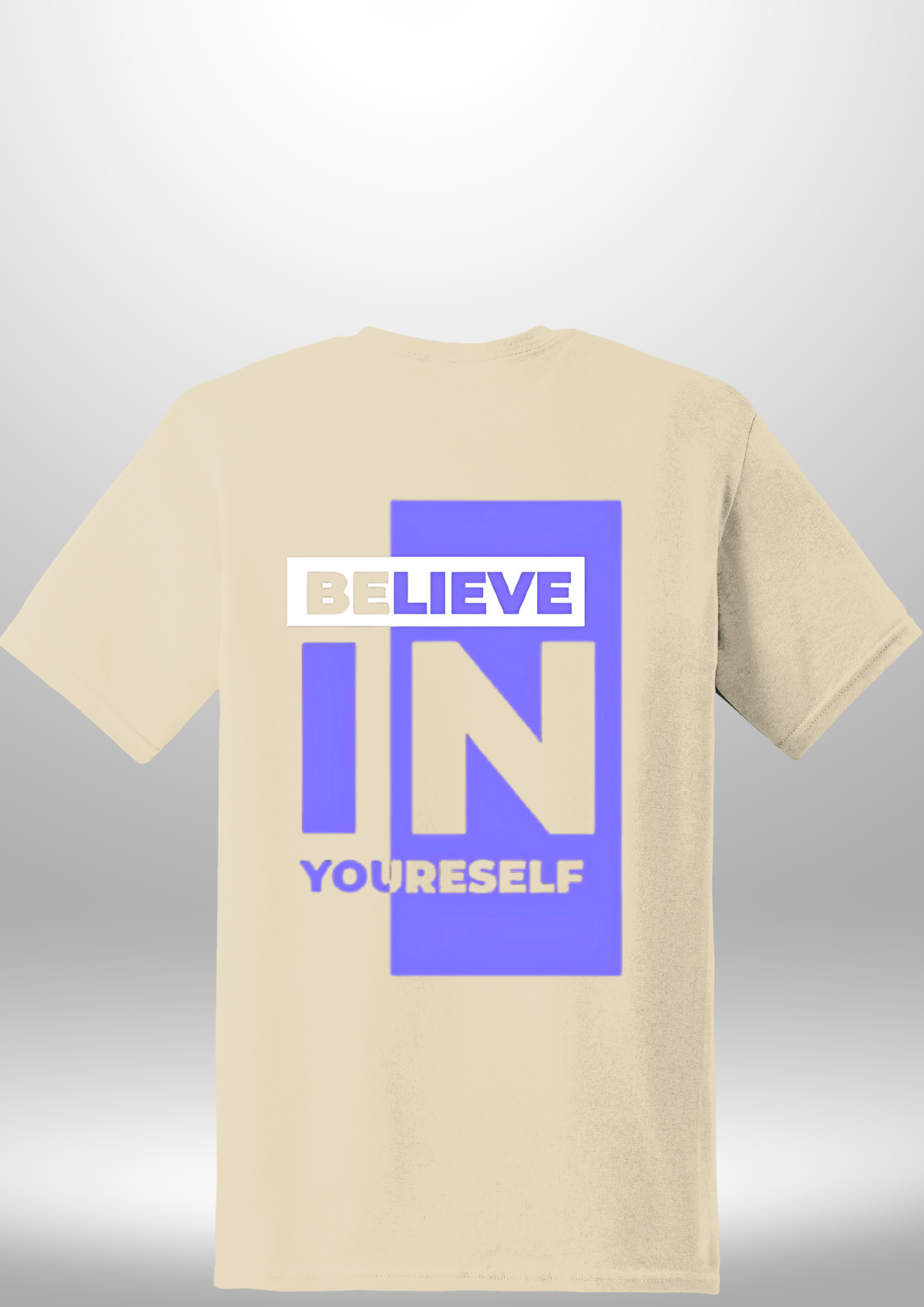 "Believe In Yourself" Luxe T-Shirt by Luxe-Custom-Designer