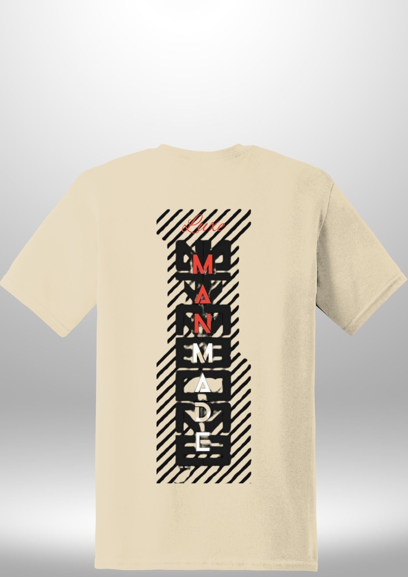 Luxe Custom "MANMADE" T-Shirt by Luxe-Custom-Designer
