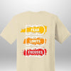 "NO FEAR" Luxe T-Shirt by Luxe-Custom-Designer