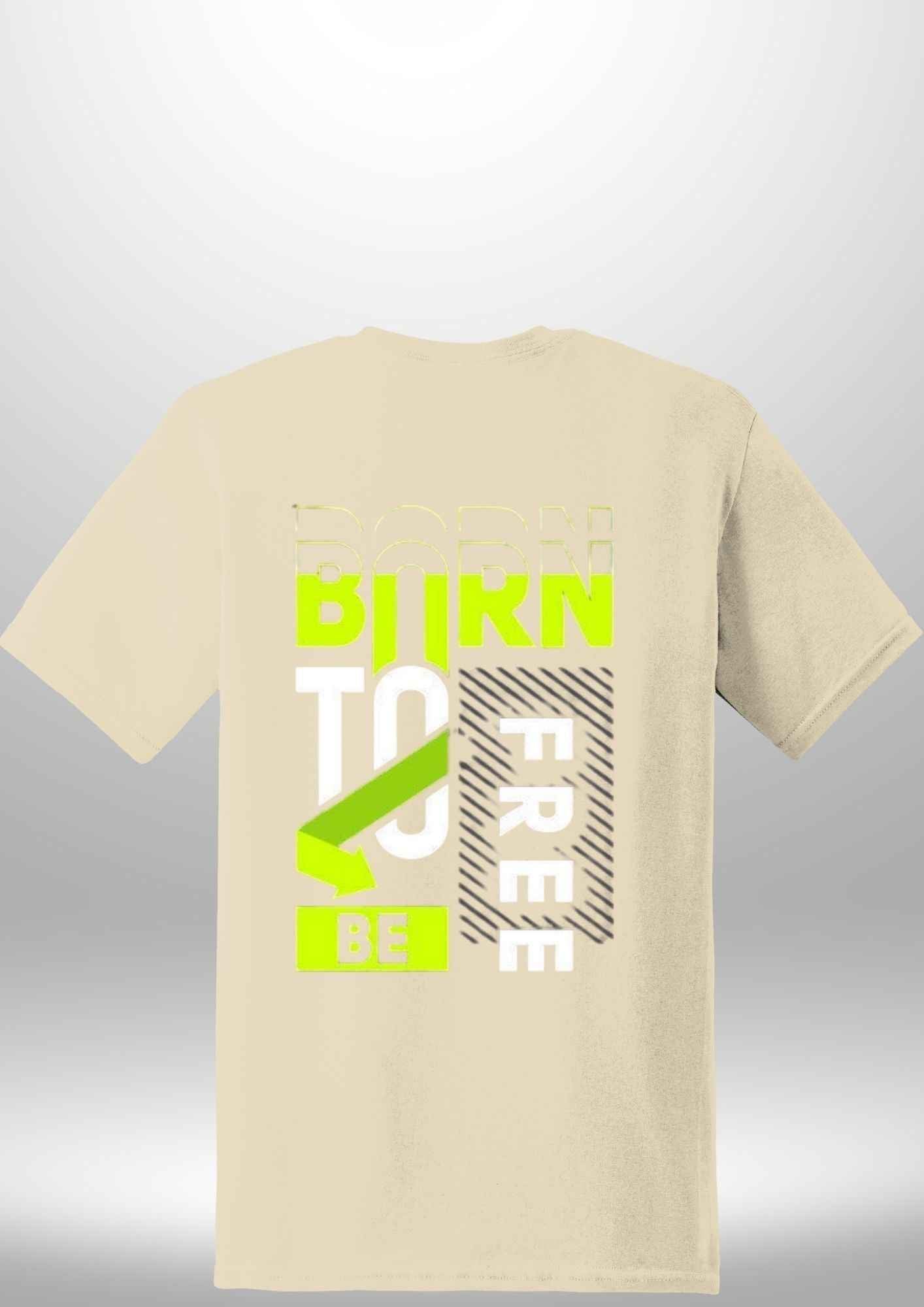 Born To Be Free T-Shirt by Luxe-Custom-Designer