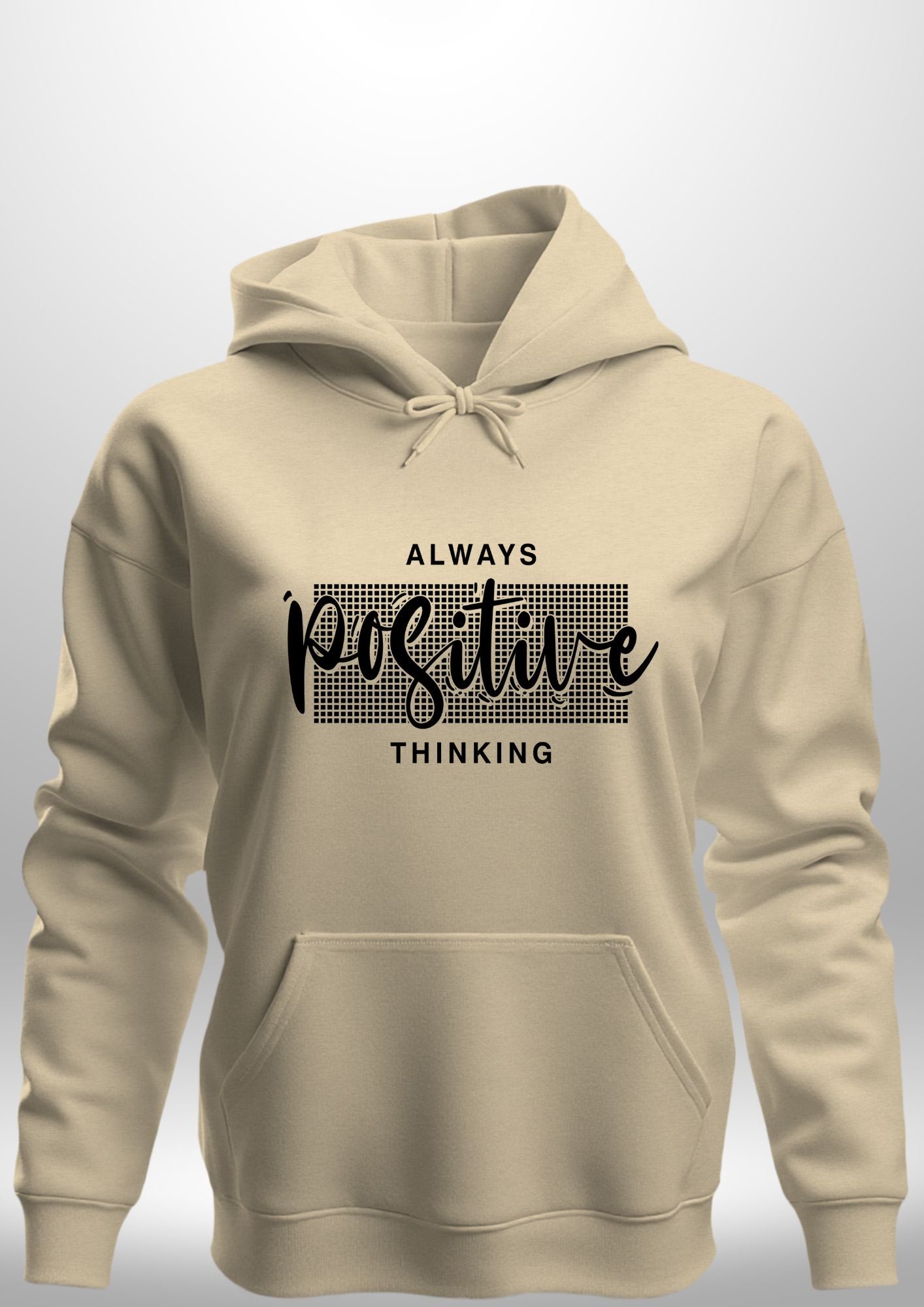 Positive Hoodie by Luxe Custom Designer